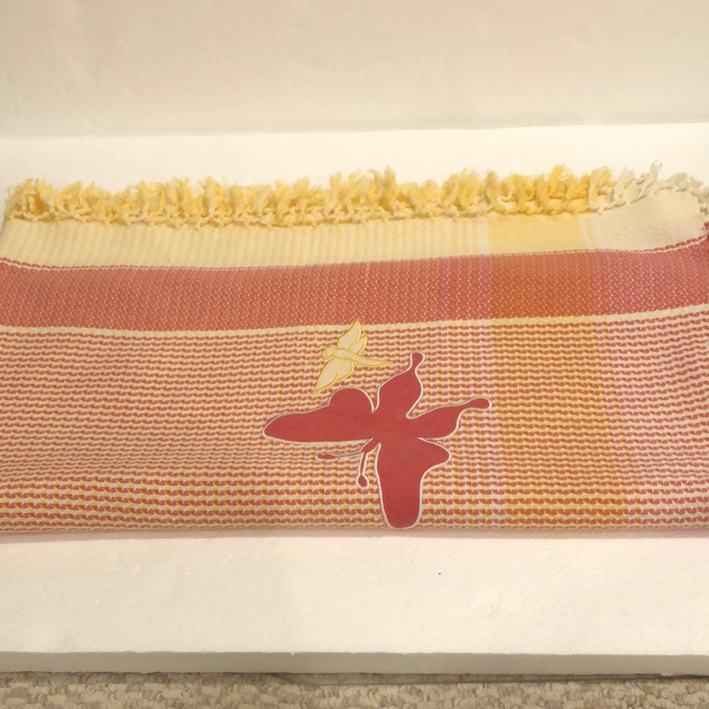 APRIL CORNELL TABLE LINEN, SQUARE TABLECLOTH, 49.5 X 49.5 INCHES,  100% COTTON